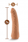 Preview: The Realm Draken Lock On Dildo, mocha